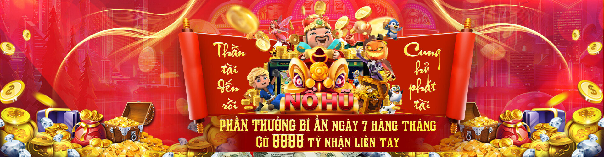 Phần thưởng bí ẩn ngày 7 hàng tháng